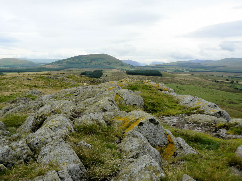 Eycott Hill's summit Eycott Hill's summit